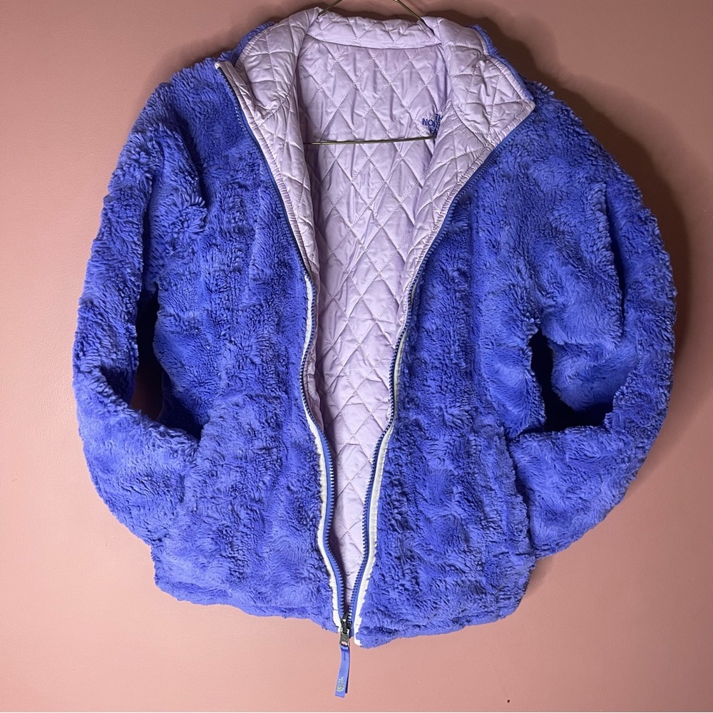 The North Face Reversible fur jacket 🧥